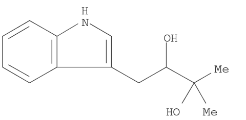 2,3-Butanediol, 1-(1H-indol-3-yl)-3-methyl-, (+)-